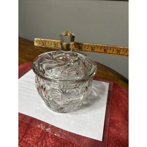 Violetta Lead Crystal Candy Dish/ Vintage